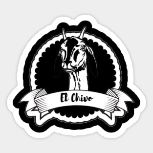 El Chivo Original Sticker